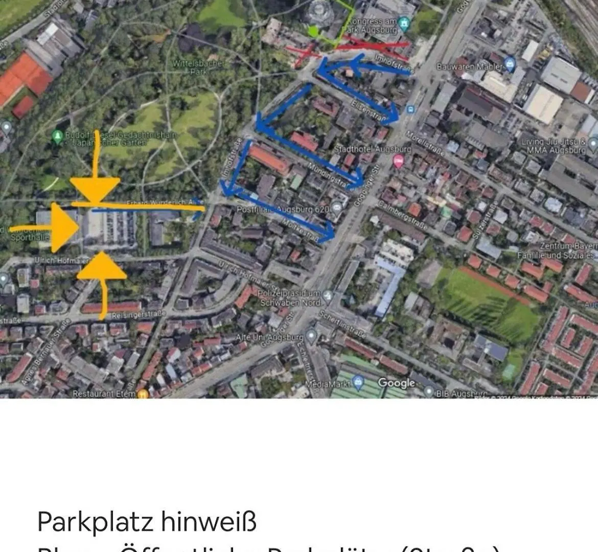 *Vivere Apartment 13 Stock, Ausicht, Zentrum, Neu Augsburg 0*,